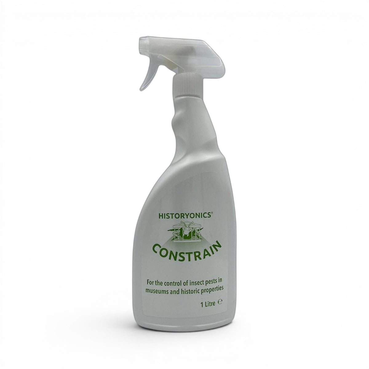 Constrain Moth Spray 1 litre trigger spray bottle — museum-grade, water-based insecticide