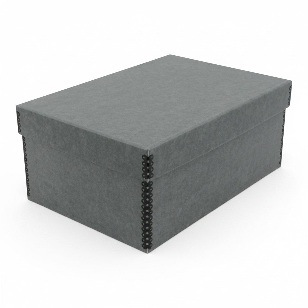 Kept Store grey acid-free handbag storage box for protecting crossbody bags from dust and moisture.